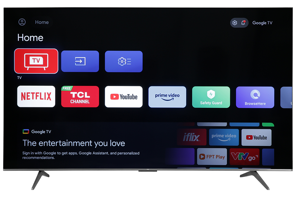 Hình ảnh Google TV TCL 4K 75 inch 75P79B Pro