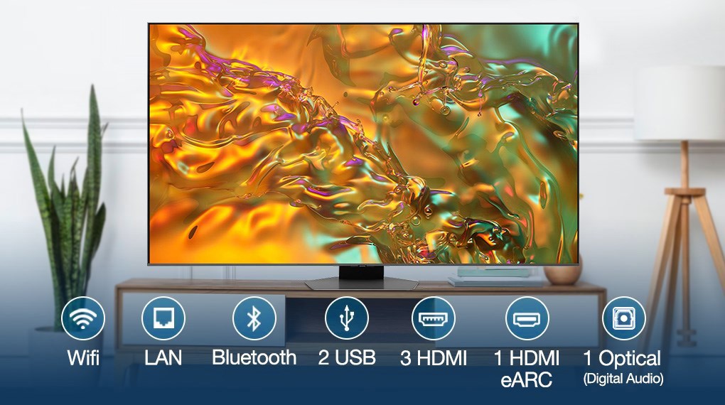 Smart Tivi QLED Samsung AI 4K 65 inch QA65Q80D