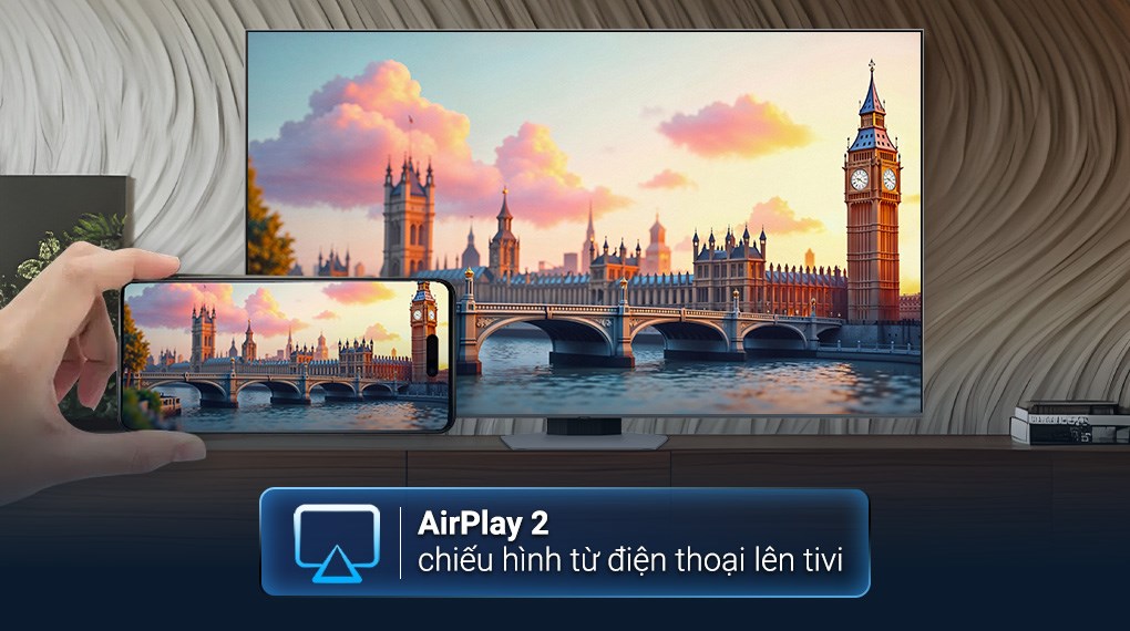 Smart Tivi QLED Samsung AI 4K 55 inch QA55Q80D