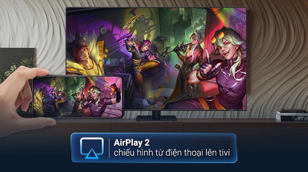 Smart Tivi QLED Samsung AI 4K 75 inch QA75Q70D