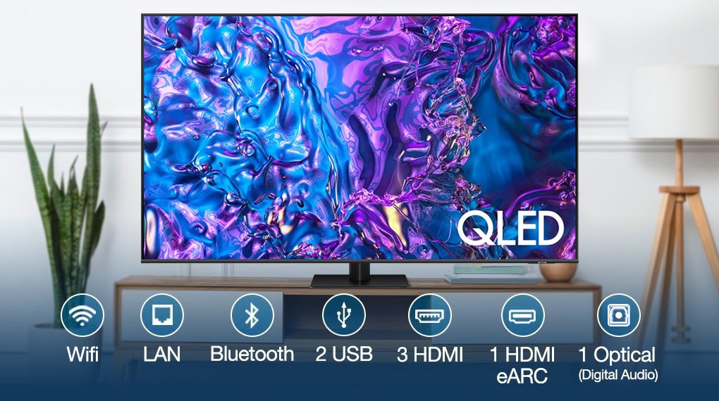 Smart Tivi QLED Samsung AI 4K 55 inch QA55Q70D