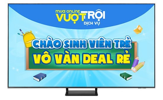 Smart Tivi QLED Samsung 4K 75 inch QA75Q65D