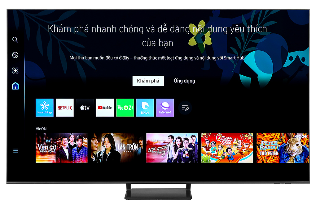Smart Tivi QLED Samsung 4K 75 inch QA75Q65D Màu Đen
