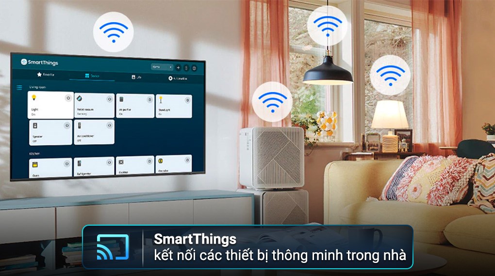 Smart Tivi Khung Tranh The Frame QLED Samsung 4K 50 inch QA50LS03D