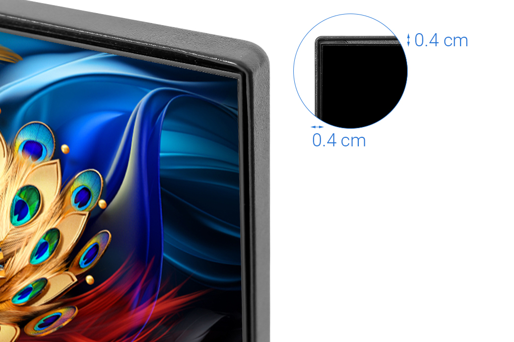 Google Tivi QLED TCL 4K 55 inch 55C69B Màu Đen