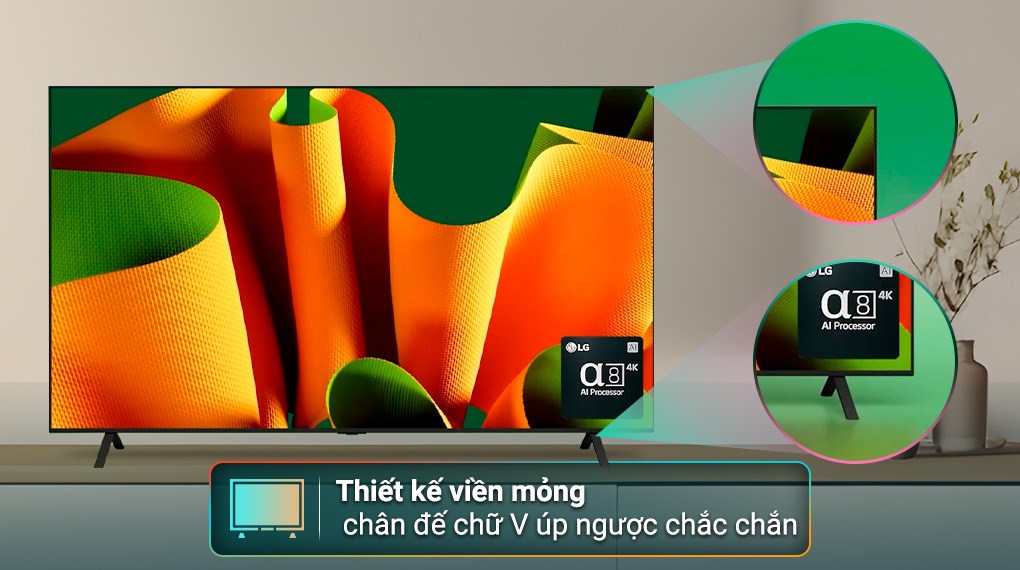 Smart Tivi OLED LG AI 4K 55 inch 55B4PSA