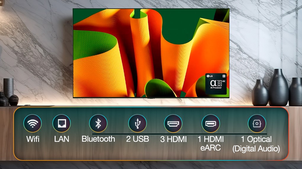 Smart Tivi OLED LG AI 4K 55 inch 55B4PSA