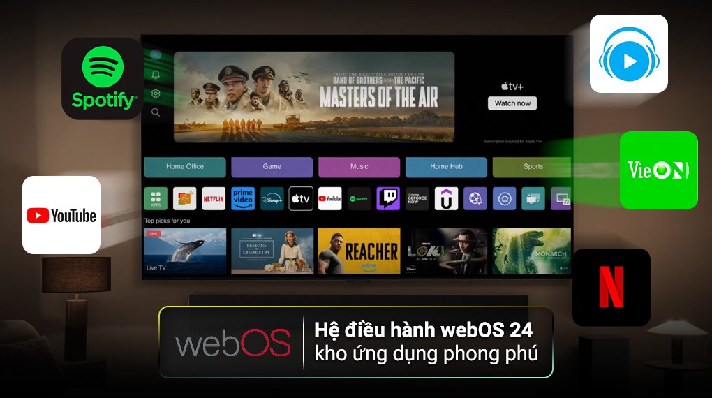 Smart Tivi LG AI 4K 65 inch 65UT8050PSB