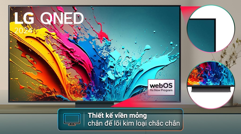 Smart Tivi QNED LG AI 4K 75 inch 75QNED86TSA