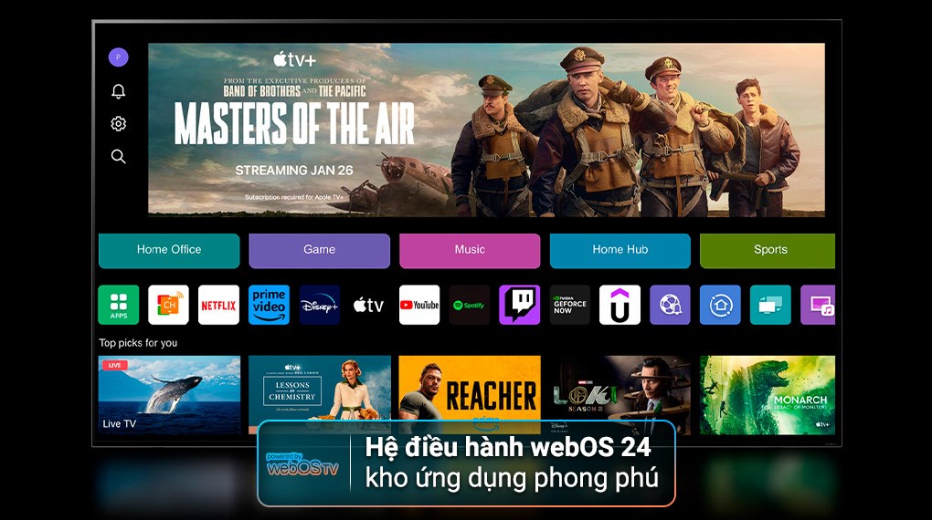 Smart Tivi QNED LG AI 4K 75 inch 75QNED86TSA