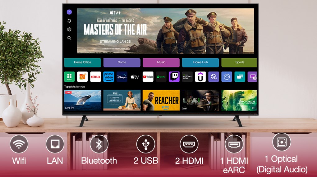 Smart Tivi NanoCell LG AI 4K 50 inch 50NANO81TSA