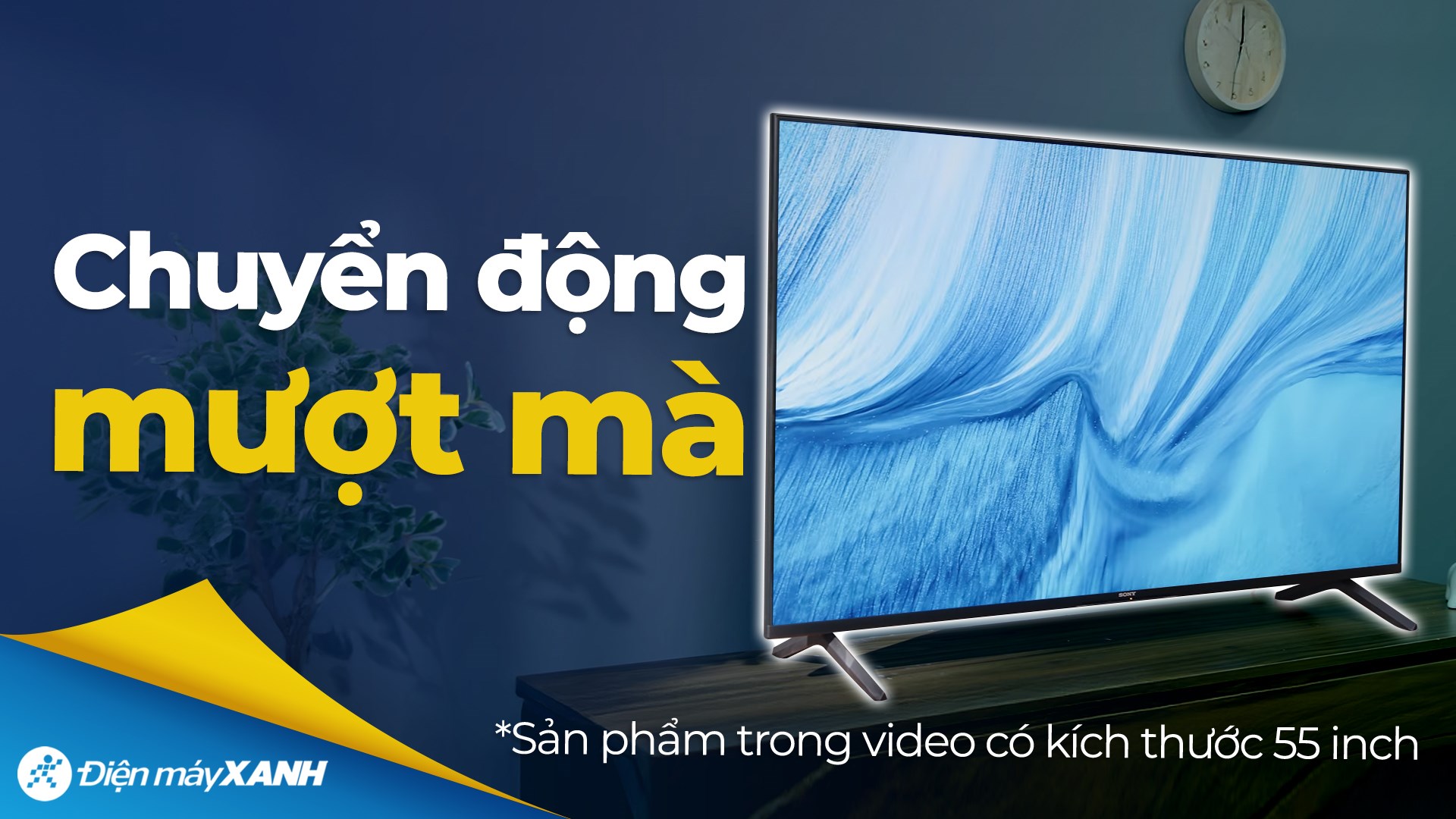 Google Tivi Sony 4K 55 inch K-55S30