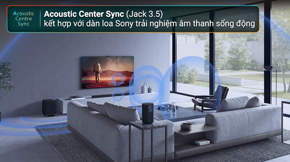 Google Tivi QLED Mini LED Sony AI 4K 65 inch K-65XR70