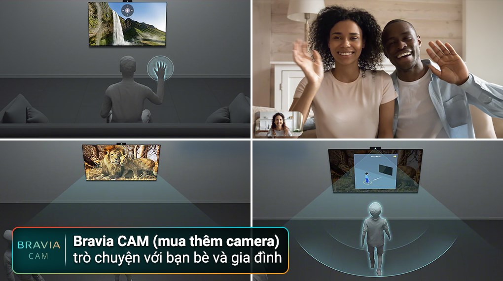 Google Tivi QLED Mini LED Sony AI 4K 75 inch K-75XR70