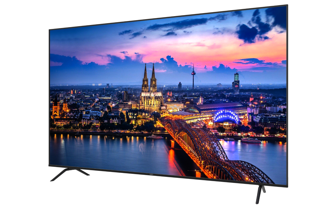 Android Tivi Aqua 4K 43 inch AQT43K800UG Màu Đen