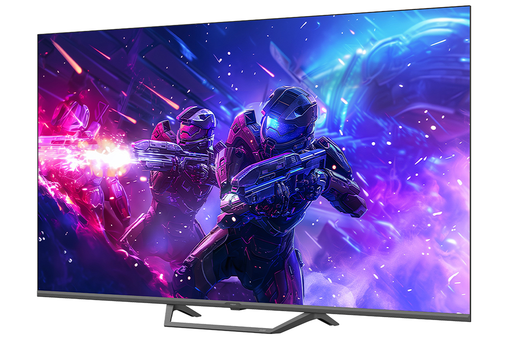 Google Tivi QLED Aqua 4K 50 inch AQT50S80EUX Màu Đen