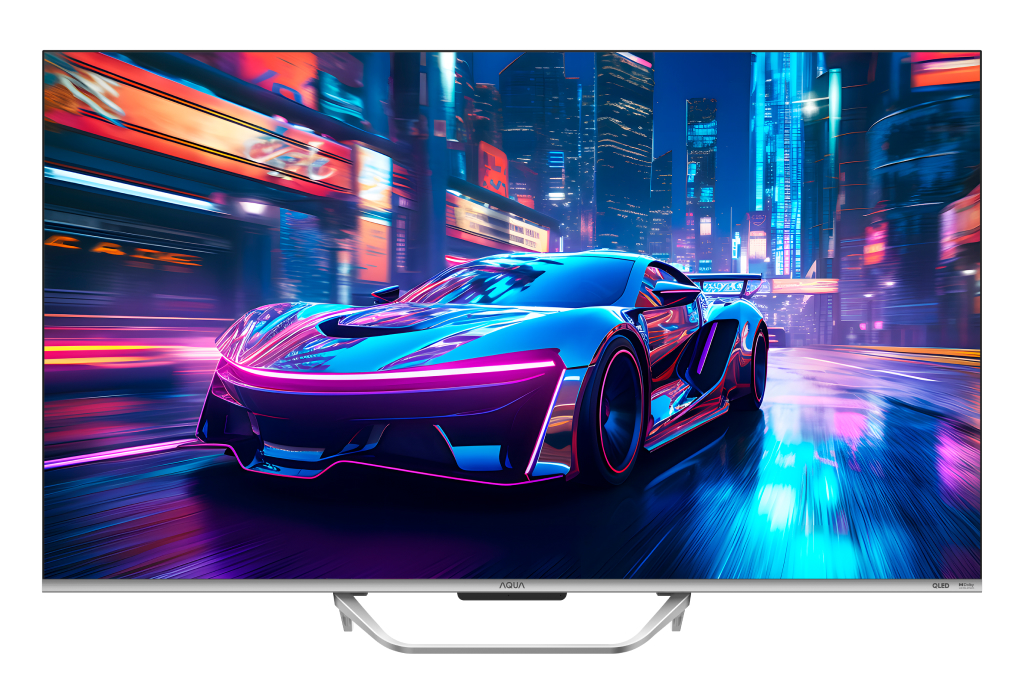 Google Tivi QLED Aqua 4K 50 inch AQT50S800UX Màu Đen