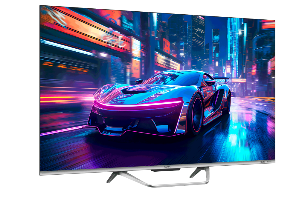 Google Tivi QLED Aqua 4K 50 inch AQT50S800UX Màu Đen