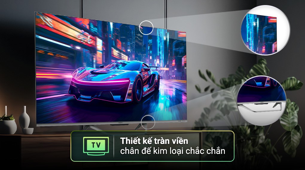 Google Tivi QLED Aqua 4K 65 inch AQT65S800UX