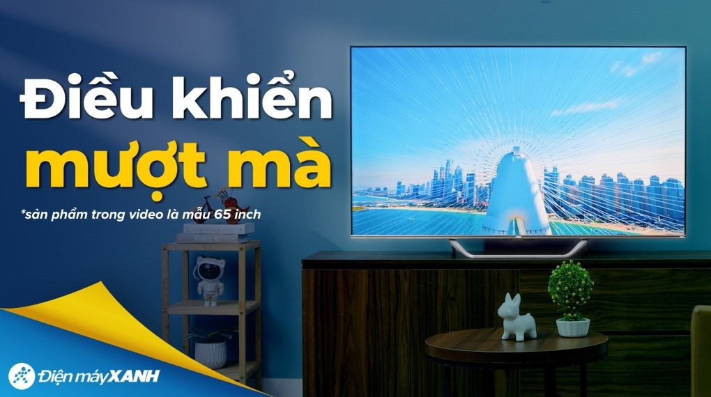 Google Tivi QLED Aqua 4K 85 inch AQT85S800UX