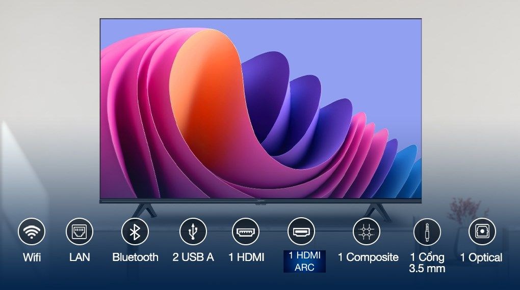 Android Tivi Hisense FHD 43 inch 43A4N