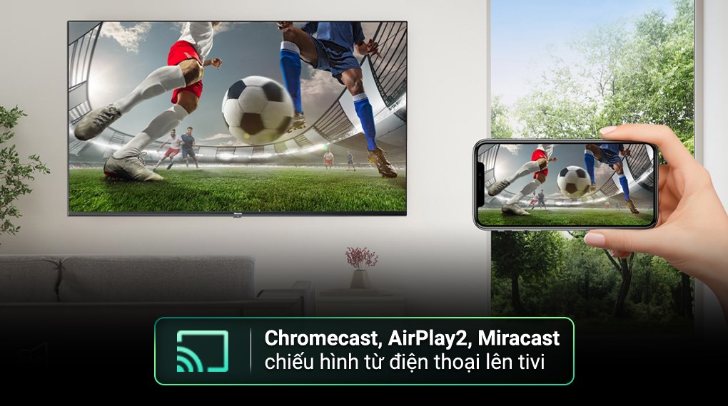 Google Tivi QLED Hisense 4K 65 inch 65Q6N