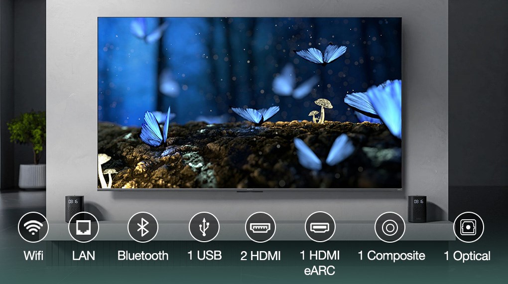 Google Tivi QLED Xiaomi A Pro 4K 43 inch L43MA-SSEA 2025