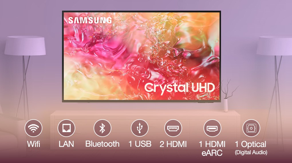 Smart Tivi Crystal UHD Samsung 4K 70 inch UA70DU7000 - 14
