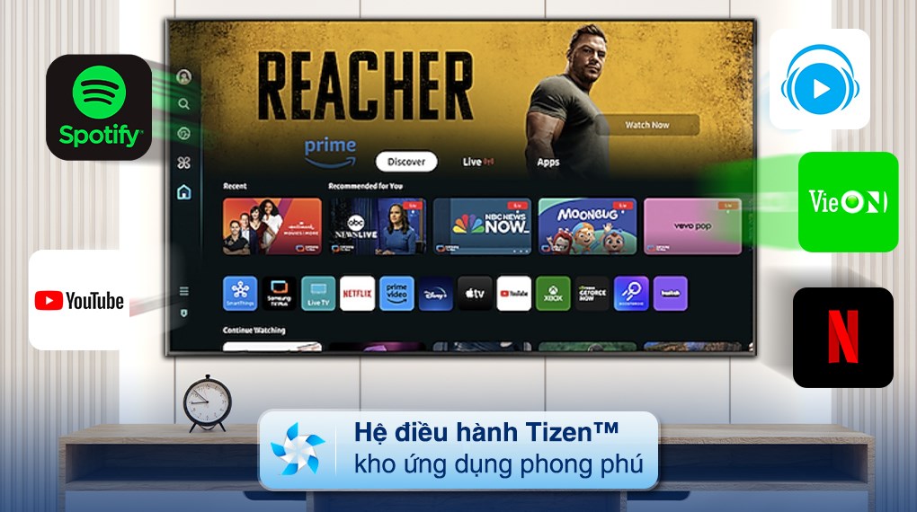 Smart Tivi QLED Samsung 4K 43 inch QA43Q60D