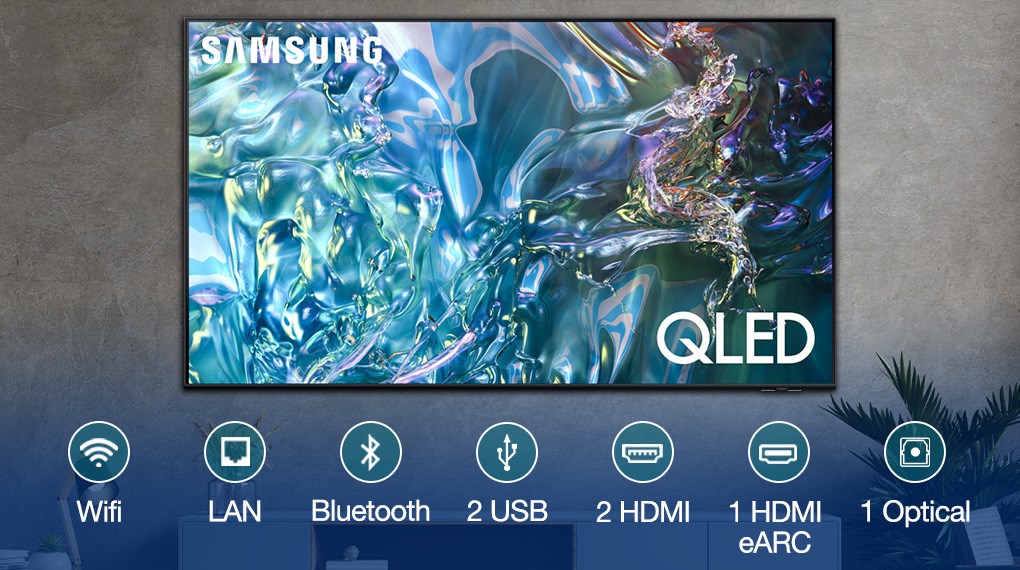 Smart Tivi QLED Samsung 4K 43 inch QA43Q60D