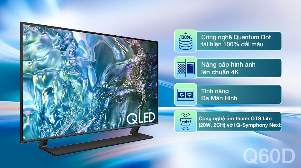 Smart Tivi QLED Samsung 4K 50 inch QA50Q60D