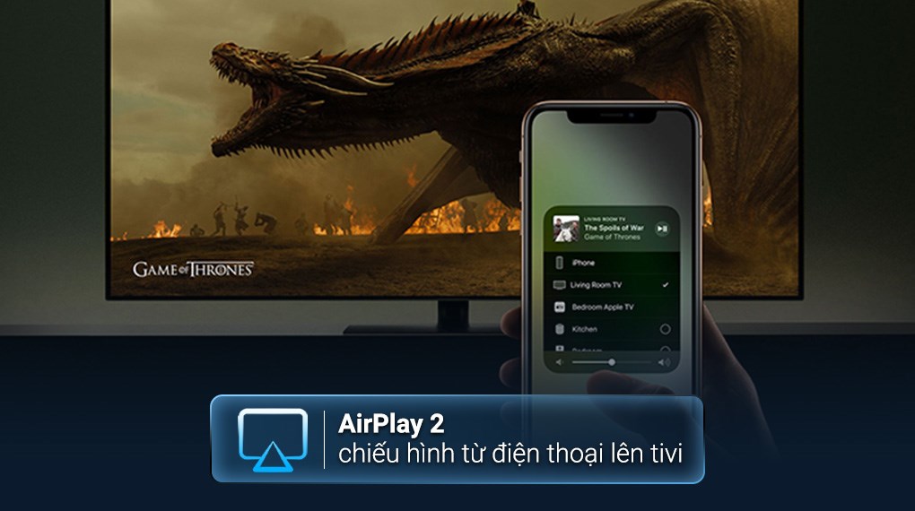 Smart Tivi QLED Samsung 4K 50 inch QA50Q60D