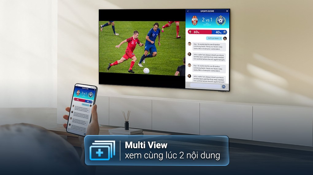 Smart Tivi QLED Samsung 4K 50 inch QA50Q60D