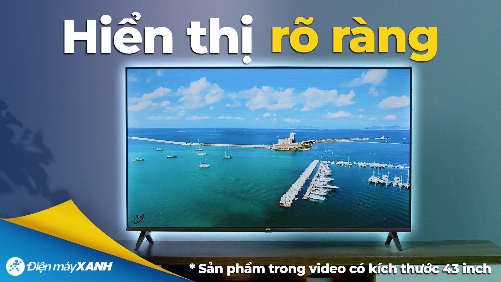 Google Tivi QLED TCL AI FHD 43 inch 43S5K