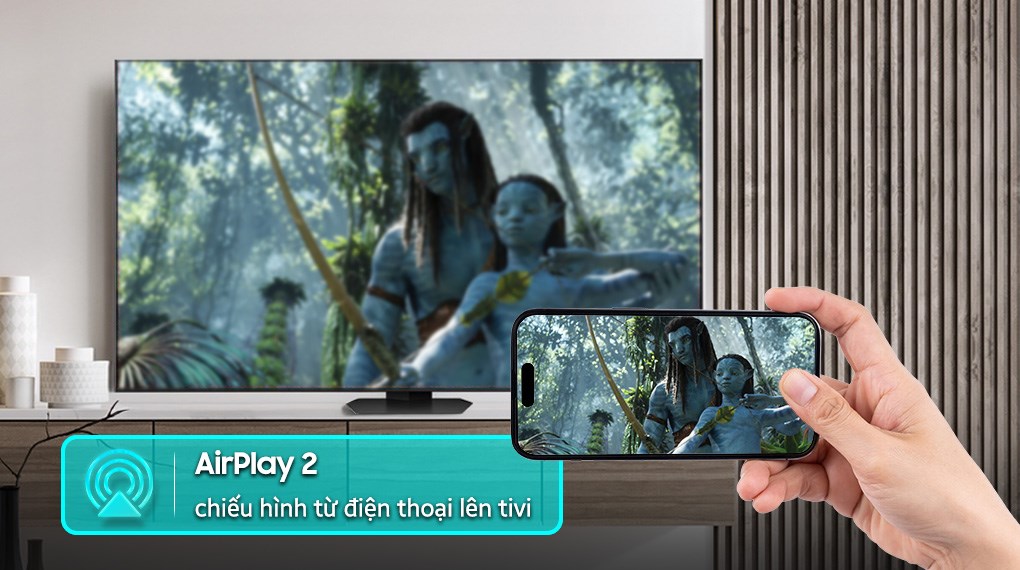 Smart Tivi Neo QLED Samsung AI 4K 98 inch QA98QN90F