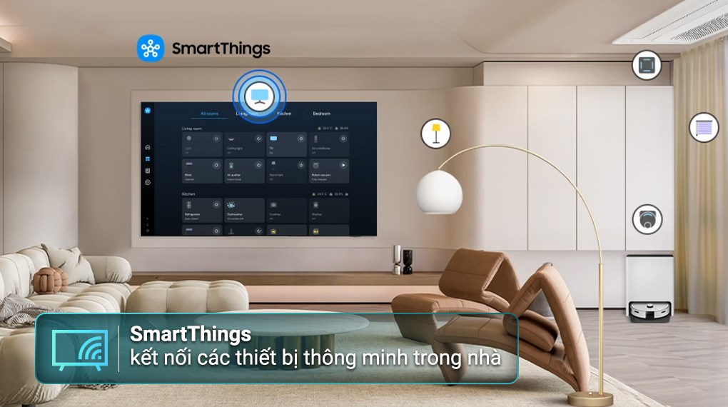 Smart Tivi Neo QLED Samsung AI 4K 85 inch QA85QN70F