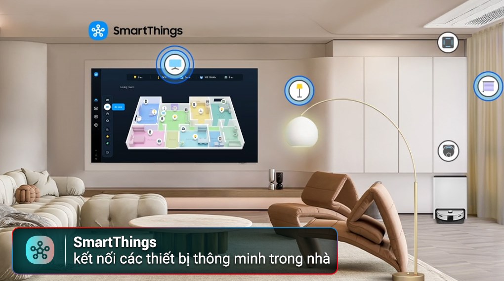 Smart Tivi OLED Samsung AI 4K 83 inch QA83S95F