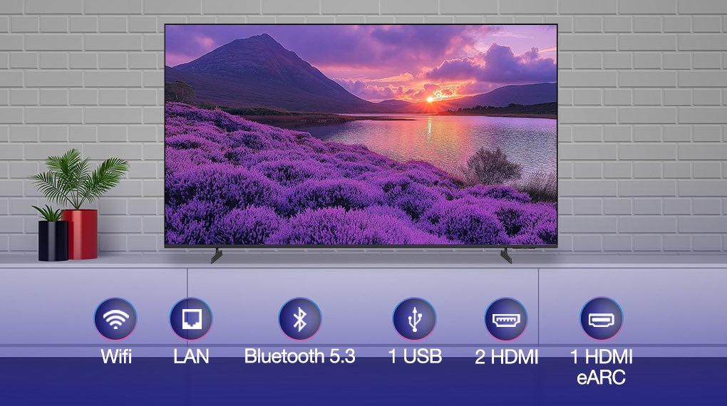 Smart Tivi Crystal UHD Samsung 4K 65 inch UA65U8550F