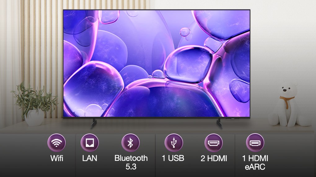 Smart Tivi Crystal UHD Samsung 4K 65 inch UA65U8500F