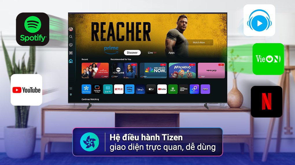 Smart Tivi Crystal UHD Samsung 4K 43 inch UA43U8550F