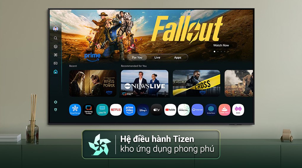 Smart Tivi QLED Samsung AI 4K 75 inch QA75Q8FA