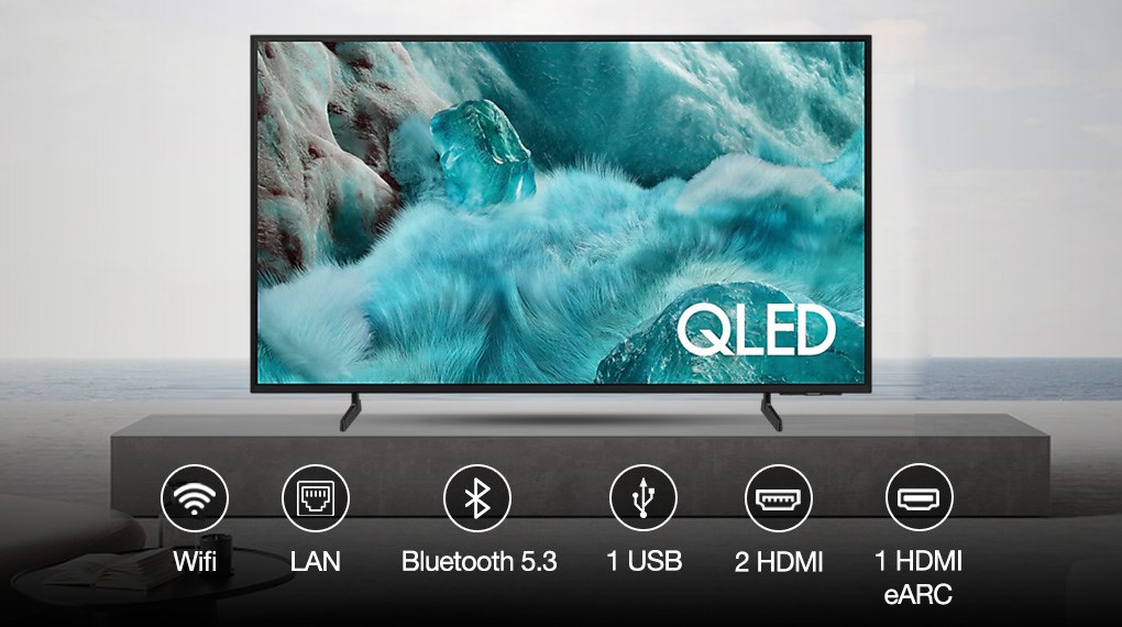 Smart Tivi QLED Samsung AI 4K 65 inch QA65Q7FA