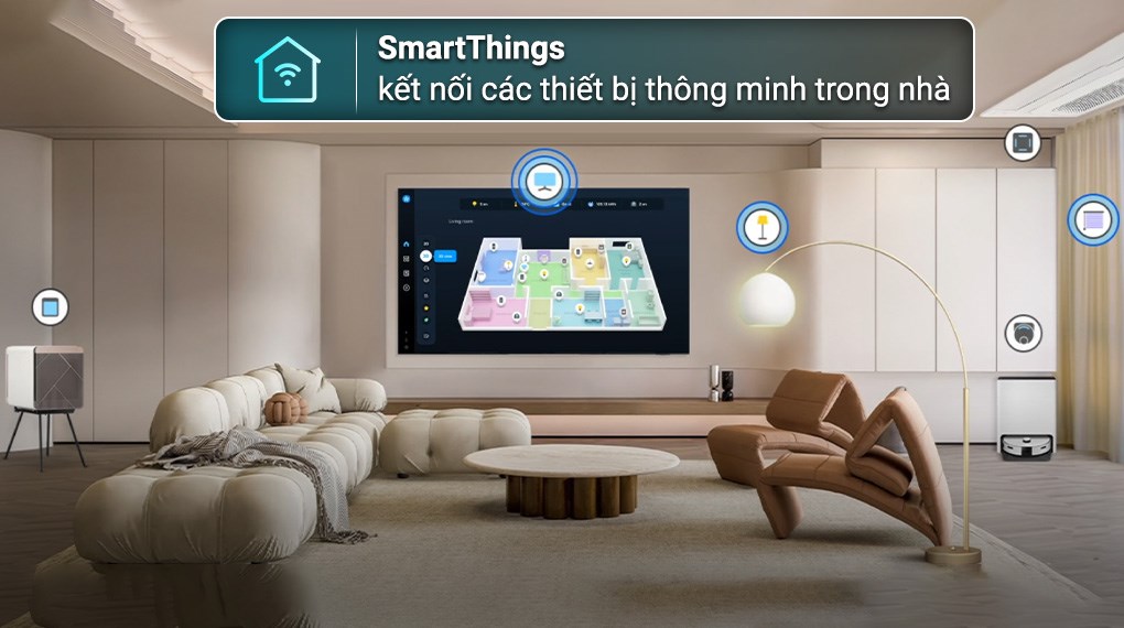 Smart Tivi QLED Samsung AI 4K 50 inch QA50Q7FA