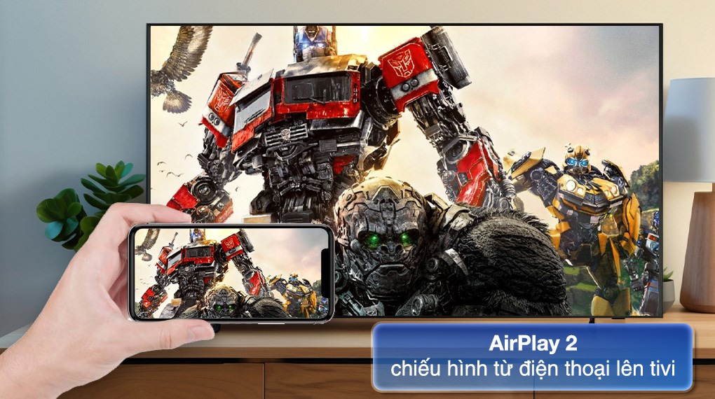 Smart Tivi Khung Tranh The Frame QLED Samsung AI 4K 55 inch QA55LS03F