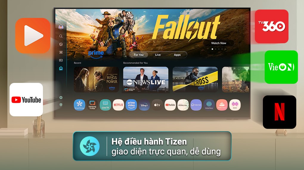 Smart Tivi Neo QLED Samsung AI 4K 65 inch QA65QN70F