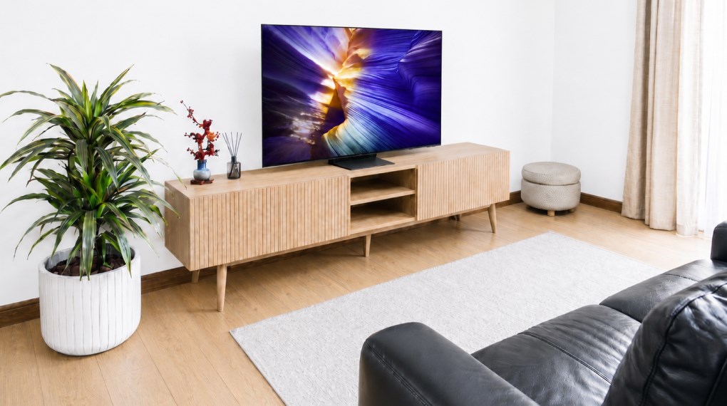 Smart Tivi OLED Samsung AI 4K 65 inch QA65S90F