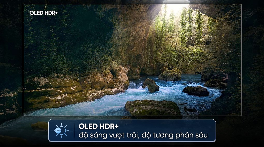 Smart Tivi OLED Samsung AI 4K 55 inch QA55S90F