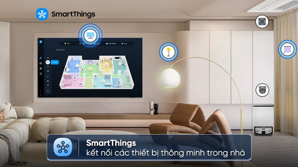 Smart Tivi OLED Samsung AI 4K 55 inch QA55S90F