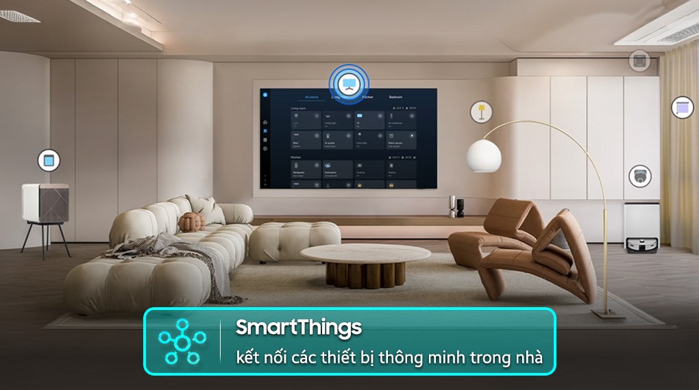 Smart Tivi Neo QLED Samsung AI 4K 75 inch QA75QN90F