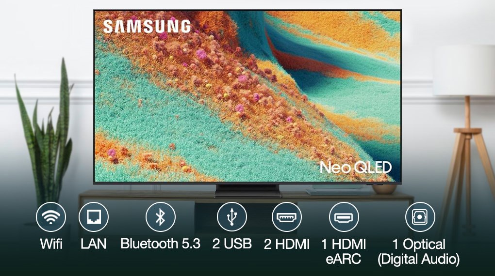Smart Tivi Neo QLED Samsung AI 4K 65 inch QA65QN85F